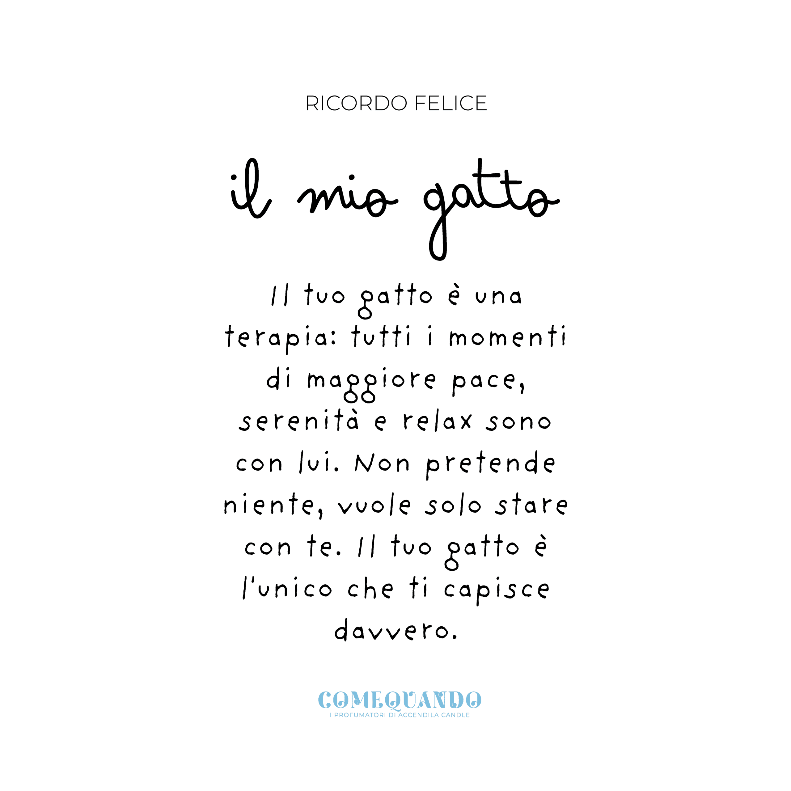 Accendila - Profumatore Come Quando - Gatto - immagine 4
