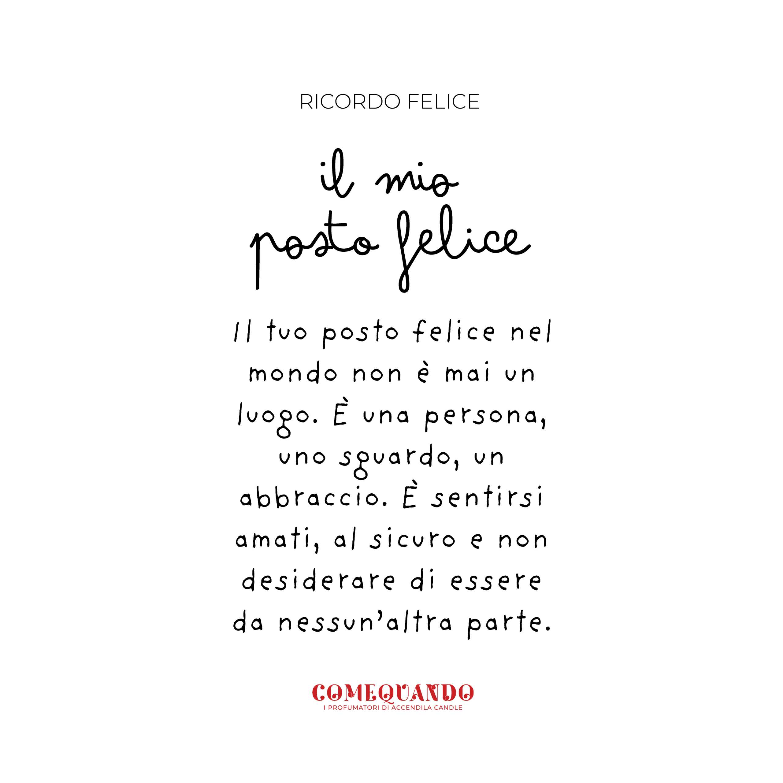 Accendila - Profumatore Come Quando - Posto Felice - immagine 4