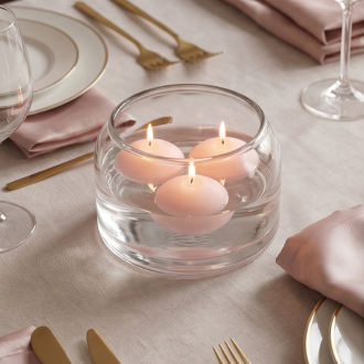 Le Candele di Claire - Pink Floating Candle